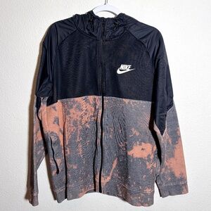 Nike Track & Field Hoodie Jacket Black/Orange L